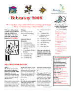 Georgia's Pre-K Program teacher newsletter, Feb. 2008