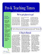 Pre-K teaching times, Vol. 6, Issue 8 (May 2010)