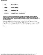 County jail inmate population report, 2002 November