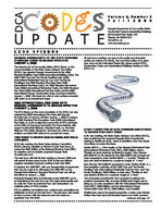 DCA codes update, Vol. 6, no. 2 (Fall 2004)