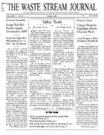 Waste stream journal, Vol. 3, no. 2 (Spring 1999)