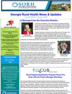 Georgia rural health news & updates, 2020 January