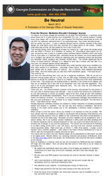 Be neutral: a publication of the Georgia Office of Dispute Resolution, Mar. 2013