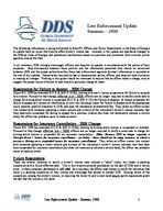 Law enforcement update, Summer 2006 / DDS, Georgia Department of Driver Services