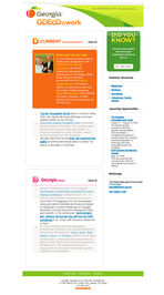 GDEcD newsletter [July 2008]