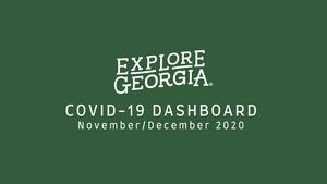 Explore Georgia COVID-19 dashboard, 2020 November-December
