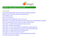 Georgia tourism monthly e-newsletter, Mar. 2010