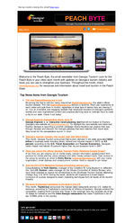 Georgia tourism monthly e-newsletter, 41760