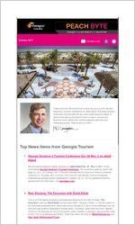 Peach byte: monthly newsletter for Georgia tourism, 2017 October