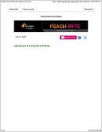 Peach byte: monthly newsletter for Georgia tourism, 2019 July