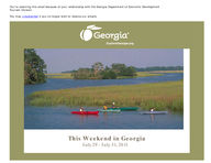 This weekend in Georgia, July 29-31, 2011