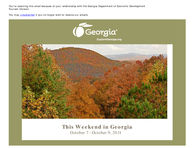 This weekend in Georgia, Oct. 7-9, 2011