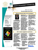 Parent engagement newsletter, 2011 October
