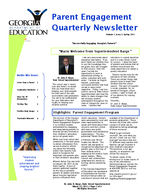 Parent engagement quarterly newsletter, 2011 March