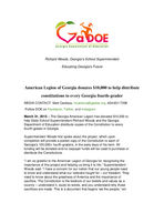 Press release [Mar. 31, 2015]