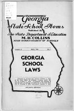 Georgia State School Items, 1933 May
