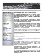 Legislative update (Employees' Retirement System of Georgia), 12 February 2010