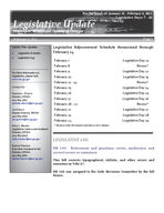 Legislative update (Employees' Retirement System of Georgia), 04 February 2011