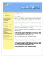 Legislative update (Employees' Retirement System of Georgia), 27 February 2015