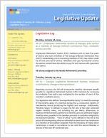 Legislative update, 2019 February 1
