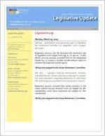 Legislative update, 2019 March 29