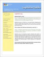 Legislative update, 2019 March 8