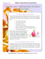 Public school retiree newsletter [Fall/Winter 2006]