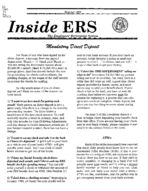 Inside ERS [Summer 1998]