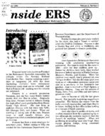Inside ERS [Vol. 5, no. 2 (Summer 1994)]