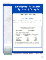 ERS retiree newsletter, 2005
