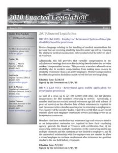 2010 enacted legislation