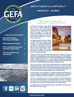 GEFA news quarterly, Jan. 2013