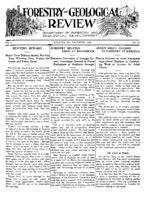 Forestry-geological review [Dec. 1932]