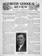 Forestry-geological review [Aug. 1932]