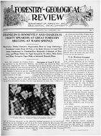 Forestry-geological review [Jan. 1933]