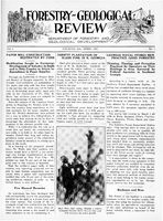 Forestry-geological review [Apr. 1934]