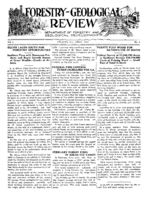 Forestry-geological review [Apr. 1935]