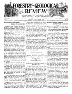 Forestry-geological review [Aug. 1935]