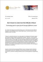 Press release, 2017 October 31
