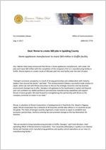 Press release, 2017 August 4  [Aug. 4, 2017]