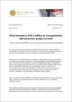 Press release, 2018 June 19