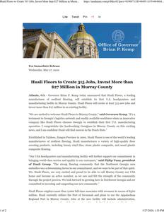 Press release, 2020 May 27