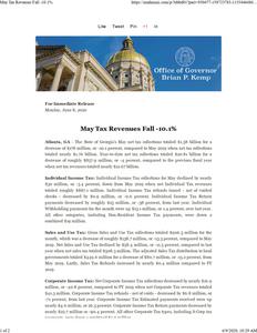 Press release, 2020 June 8A