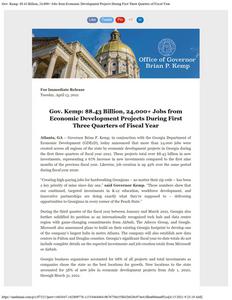 Press release, 2021 April 13