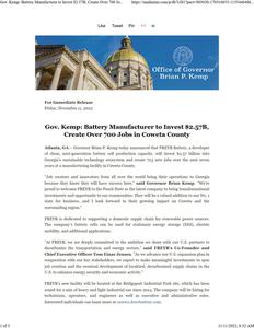 Press release, 2022 November 11