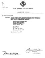 Executive order, 1996 June 25d
