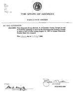 Executive order, 1996 July 1a