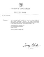 Executive order, 2006 August 31a