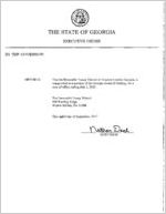 Executive order, 2017 September 8