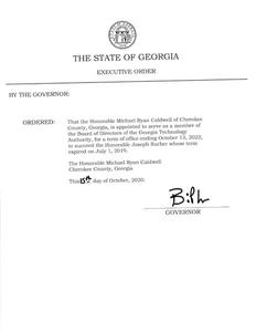 Executive order, 2020 October 15F